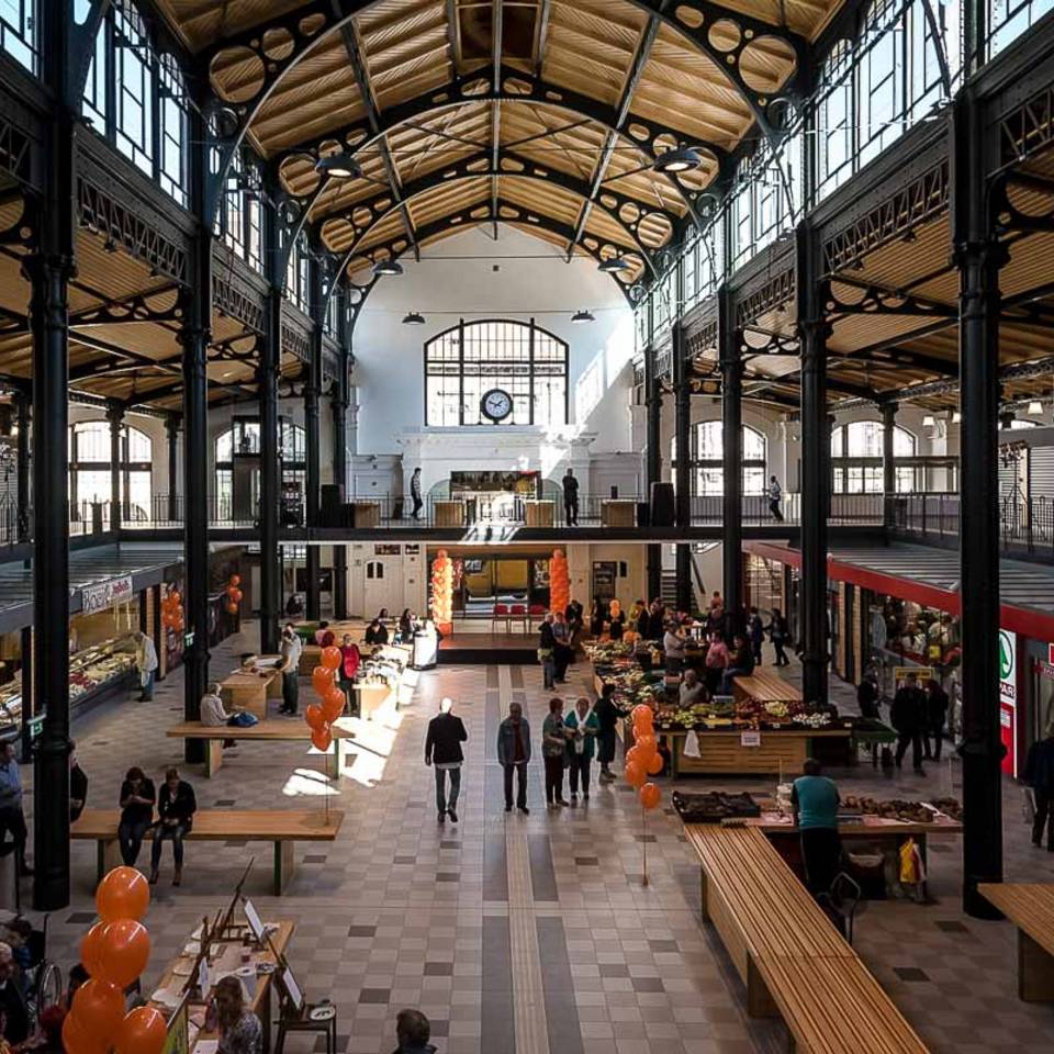 Történelmi piaci életkép